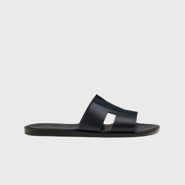 ✨에르메스 남성 이즈미르 샌들 【매장-150만원대】 - Hermes Mens Black Slippers - he295x