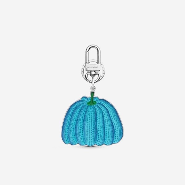 ✨루이비통 LV x YK 남/녀 펌킨 키링 M01101 【매장-100만원대】 - Louis vuitton Unisex Blue Key Ring - acc278x