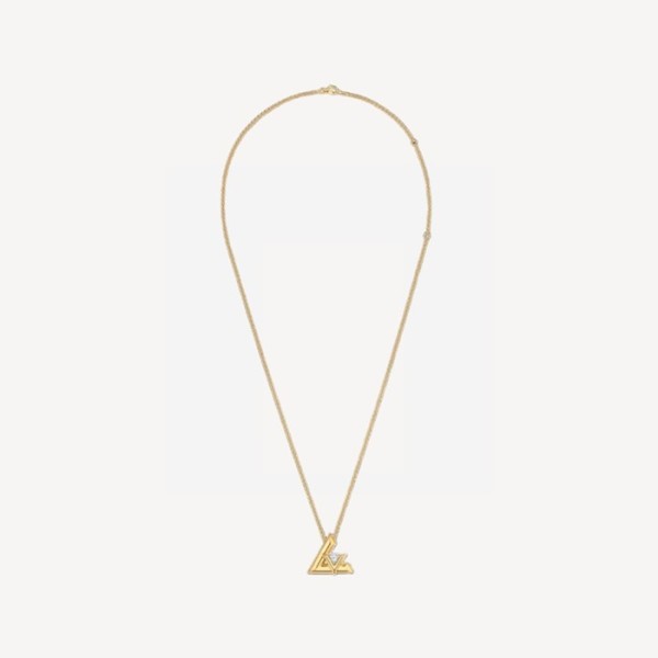 ✨루이비통 LV 남/녀 볼트 원 펜던트 Q93923 【매장-900만원대】 - Louis vuitton Unisex Yellow Gold Necklace - acc282x