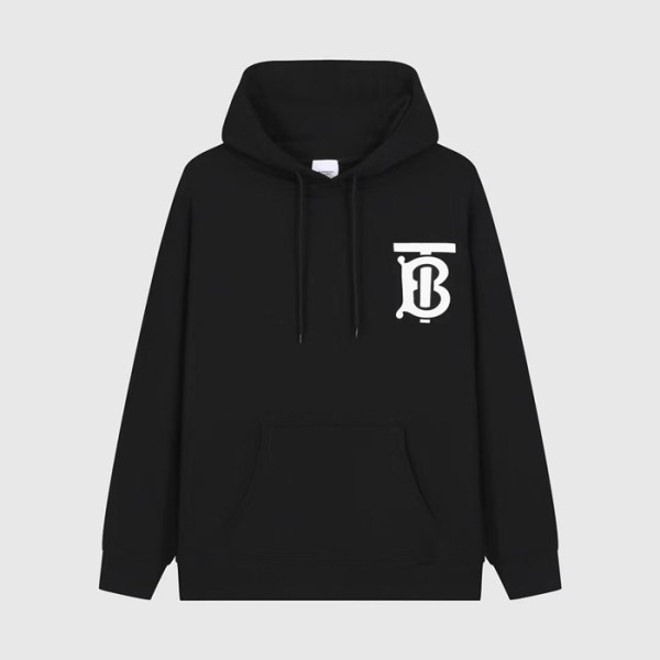 ✨버버리 남성 블랙 후드티 - Burberry Mens Black Hoodie - bu315x