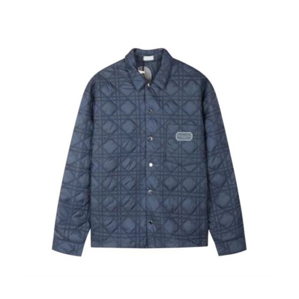✨디올 남성 네이비 다운 자켓 - Dior Mens Navy Down Jackets - di713x