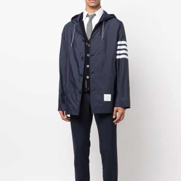 ✨톰브라운 남성 네이비 자켓 - Thom Browne Mens Navy Jackets - th96x