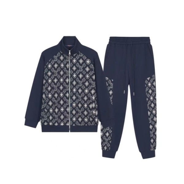 ✨루이비통 남성 캐쥬얼 네이비 트레이닝복 - Louis vuitton Mens Navy Training-clothes - lv1924x