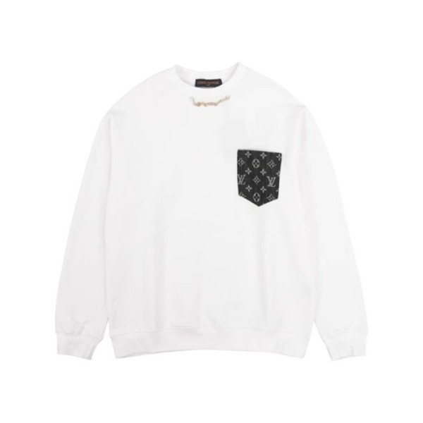 ✨루이비통 남성 화이트 맨투맨 - Louis vuitton Mens White Tshirts - lv1926x