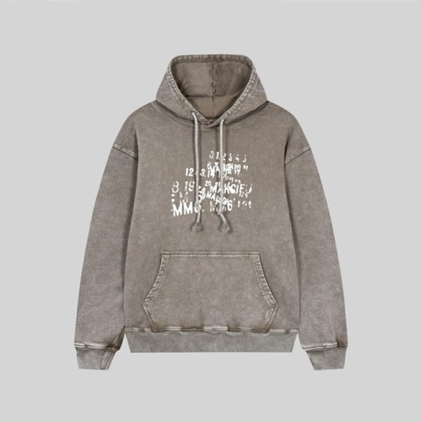 ✨메종마르지엘라 남성 그레이 후드티 - Maison margiela Mens Gray Hoodie - mai220x