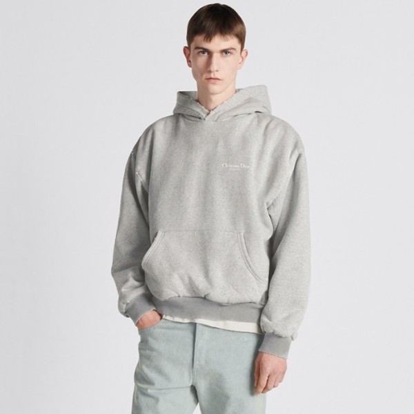 ✨디올 남성 그레이 후드티 - Dior Mens Gray Hoodie - di756x