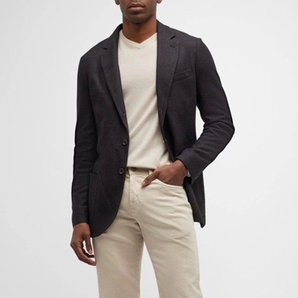 ✨로로피아나 남성 블랙 슈트 자켓 - Loro Piana Mens Black Suit Jackets - lp23x