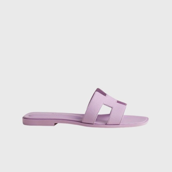 ✨에르메스 여성 오란 샌들 【매장-150만원대】 - Hermes Womens Purple Slippers - he362x