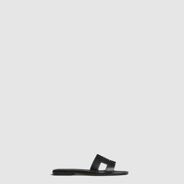 ✨에르메스 여성 오란 샌들 【매장-150만원대】 - Hermes Womens Black Slippers - he374x