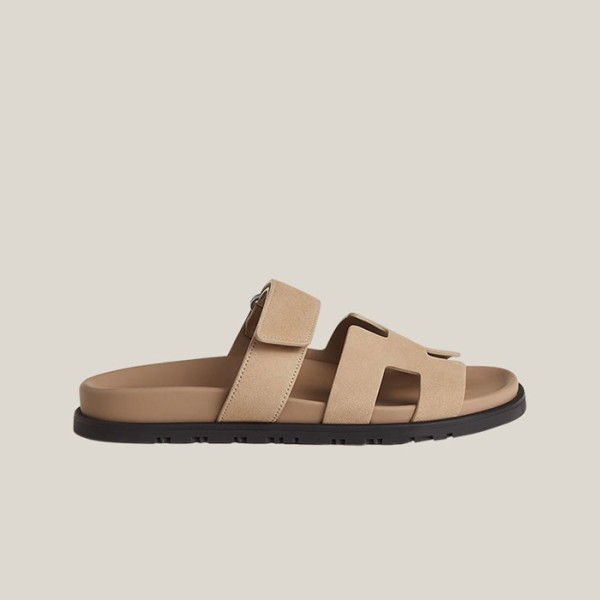 ✨에르메스 여성 시프레 샌들 【매장-200만원대】 - Hermes Womens Beige Slippers - he386x