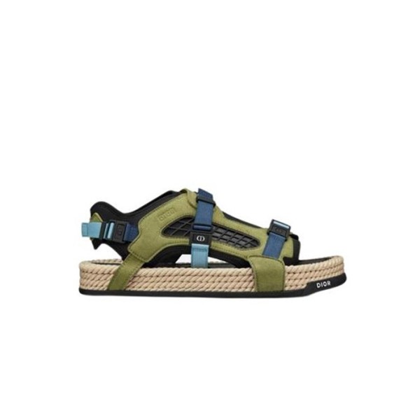 ✨디올 남성 아틀라스 카키 샌들 【매장-120만원대】 - Dior Mens Khaki Sandals - di764x
