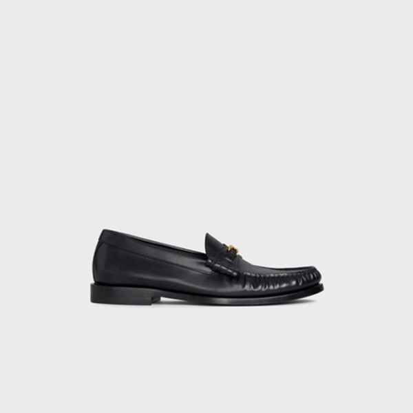 ✨셀린느 여성 트리옴페 로퍼【매장110만원대】 - Celine Womens Black Loafers - ce233x