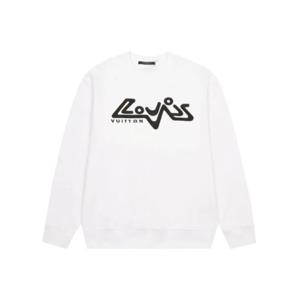 ✨루이비통 남성 화이트 맨투맨 - Louis vuitton Mens White Tshirts - lv1975x