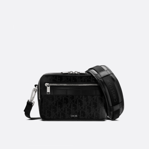✨디올 남성 오블리크 사파리 메신저 백 【매장-410만원대】- Dior Mens Black Cross Bag - di782x