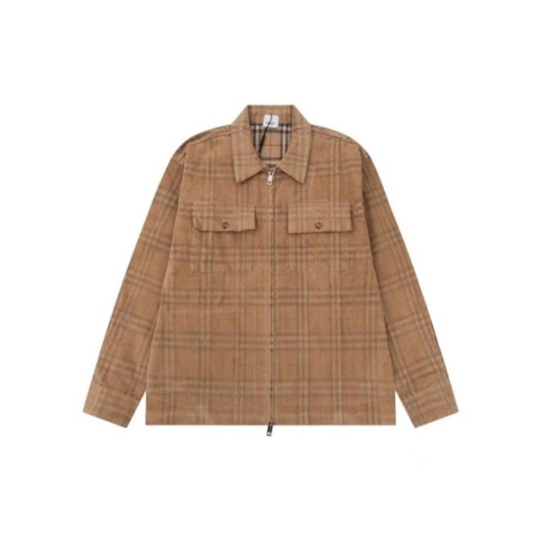 ✨버버리 남성 브라운 집업 자켓 - Burberry Mens Brown Jackets - bu310x