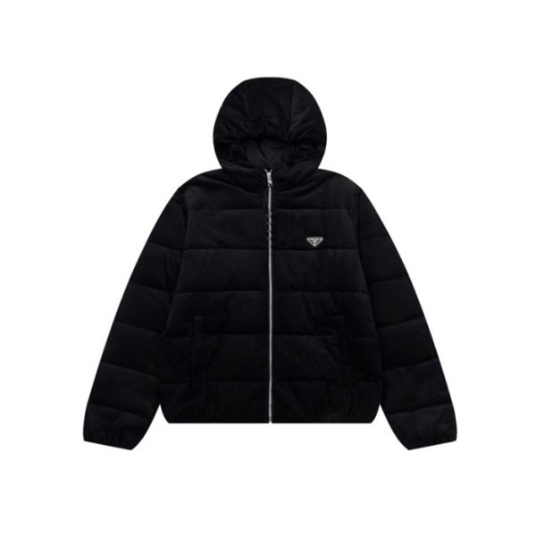 ✨프라다 남성 블랙 다운 자켓 - Prada Mens Black Jackets - pr776x