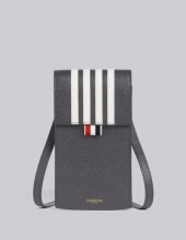 ✨톰브라운 남성 그레이 카메라백 - Thom Browne Mens Gray Camera bag - th107x
