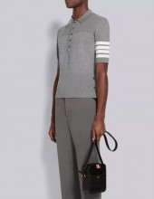 ✨톰브라운 남성 블랙 카메라백 - Thom Browne Mens Black Camera bag - th110x