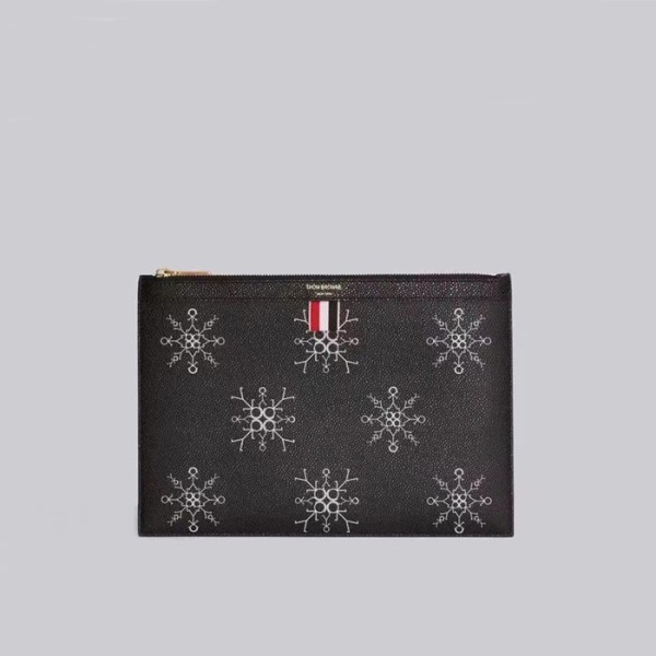 ✨톰브라운 남성 블랙 클러치 - Thom Browne Mens Black Clutch - th114x