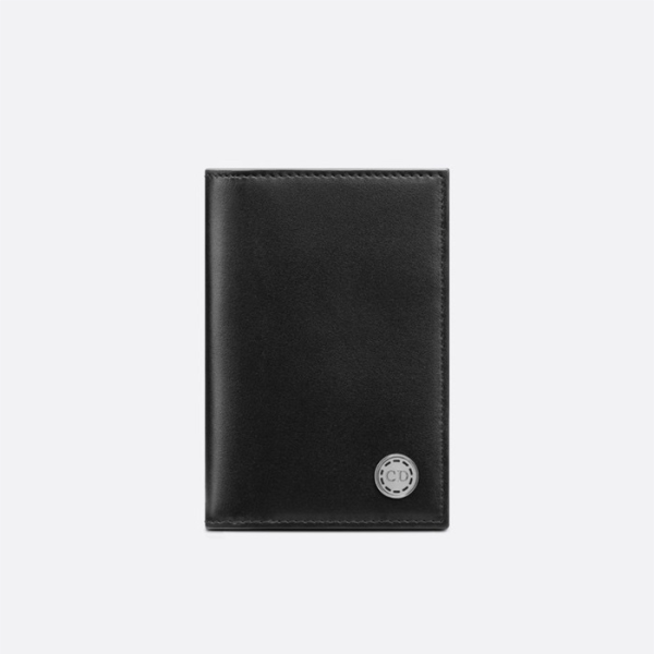 ✨디올 남성 블랙 반지갑 - Dior Mens Black Half Wallets - di810x