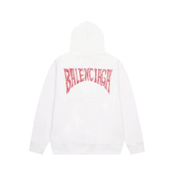 ✨발렌시아가 남성 화이트 후드티 - Balenciaga Mens White Hoodie - ba804x