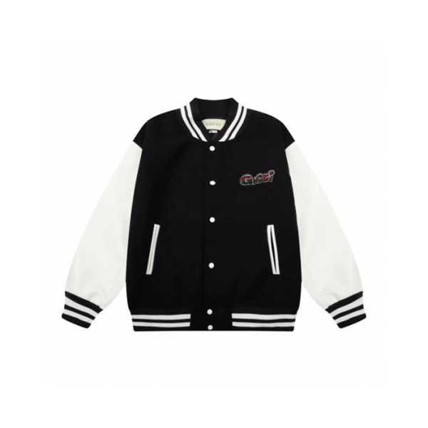 ✨구찌 남성 캐쥬얼 블랙 자켓 - Gucci Mens Black Jackets - gu1103x