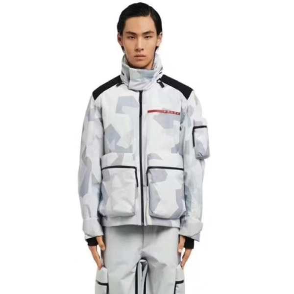 ✨프라다 남성 화이트 패딩 자켓 - Prada Mens White Jackets - pr783x
