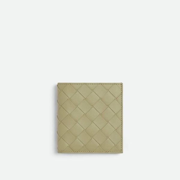 ✨보테가베네타 남성 카키 반지갑 - Bottega Veneta Mens Khaki Half Wallets - bv200x