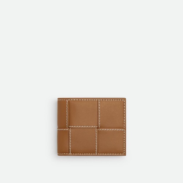 ✨보테가베네타 남성 브라운 반지갑 - Bottega Veneta Mens Brown Half Wallets - bv204x
