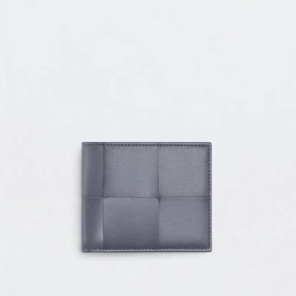 ✨보테가베네타 남성 그레이 반지갑 - Bottega Veneta Mens Gray Half Wallets - bv209x
