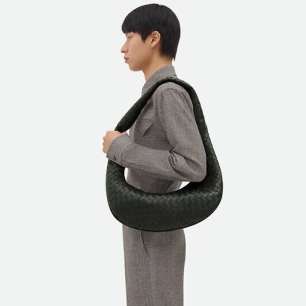 ✨보테가베네타 남성 블랙 버디백 - Bottega Veneta Mens Black Buddy Bag - bv234x