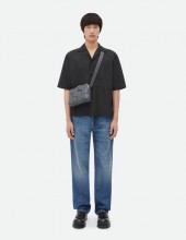 ✨보테가베네타 남성 그레이 카메라백 - Bottega Veneta Mens Gray Camera Bag - bv238x