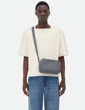 ✨보테가베네타 남성 그레이 카메라백 - Bottega Veneta Mens Gray Camera Bag - bv252x