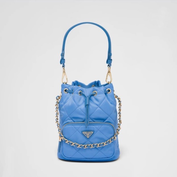 ✨프라다 여성 블루 버킷백 - Prada Womens Blue Bucket Bag - pr796x
