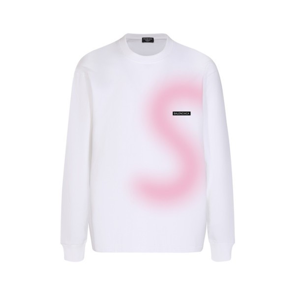 ✨발렌시아가 남성 화이트 맨투맨 - Balenciaga Mens White Tshirts - ba819x