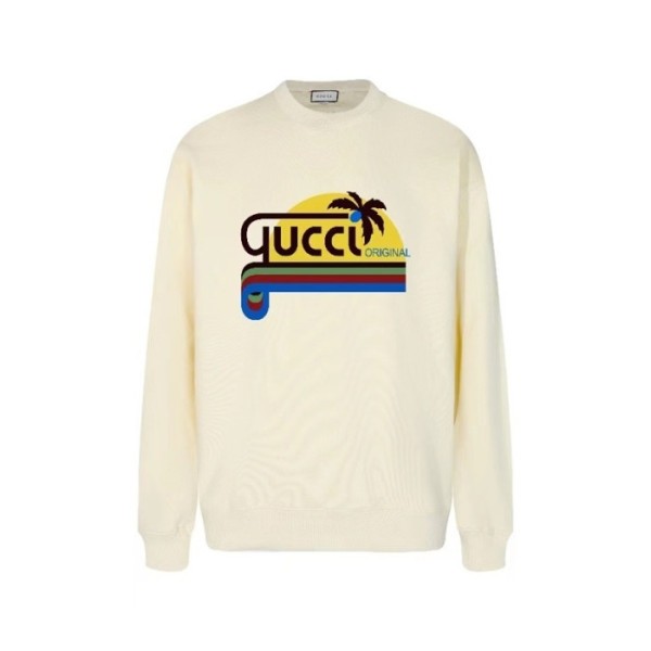 ✨구찌 남성 베이직 아이보리  맨투맨 - Gucci Mens Ivory Tshirts - gu1116x