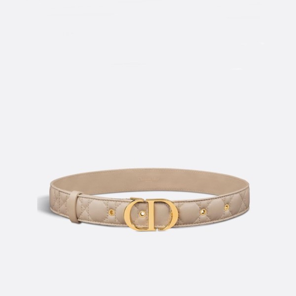 ✨디올 여성 베이지 몽테뉴 벨트 - Dior Womens Beige Belts - di852x