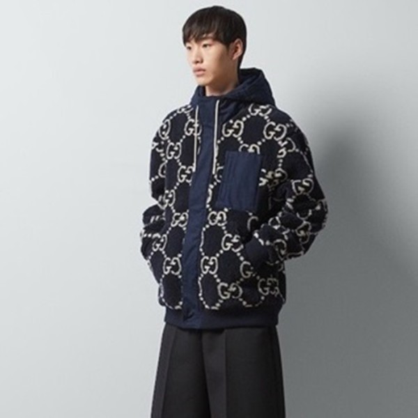 ✨구찌 남성 캐쥬얼 네이비 자켓 - Gucci Mens navy  Jackets - gu1122x