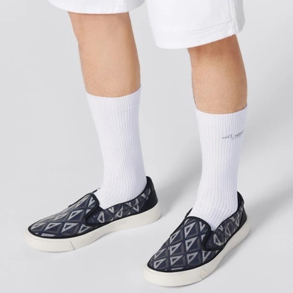 ✨디올 남성 다이아 블루 로퍼 - Dior Mens Blue Loafer - di854x