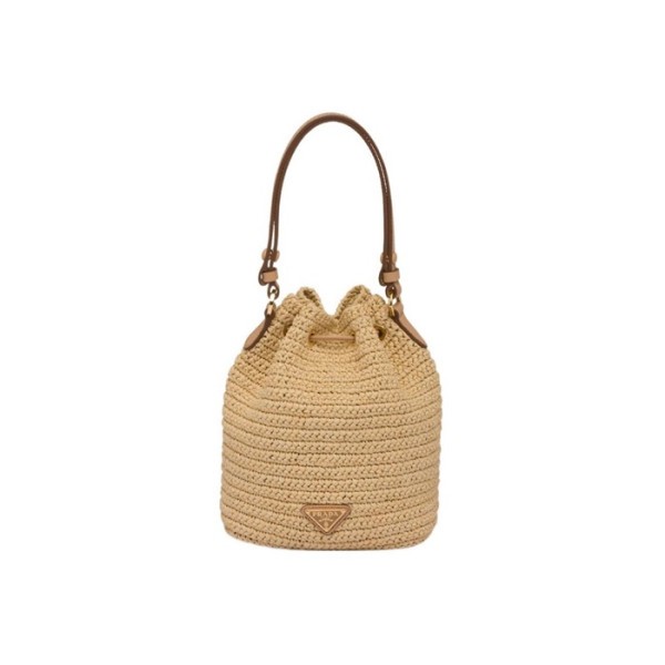✨프라다 여성 베이지 버킷백 - Prada Womens Black Bucket Bag - pr819x