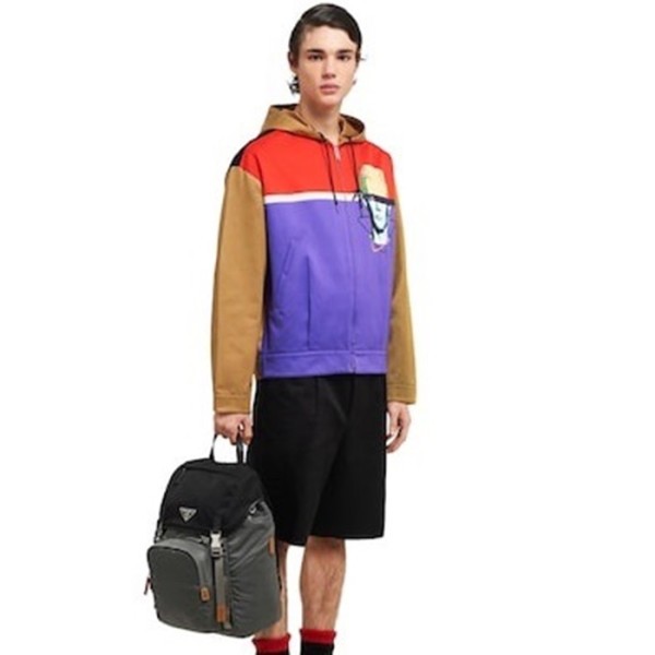 ✨프라다 남성 리나일론 그레이 백팩 - Prada Mens Gray Back Pack - pr825x