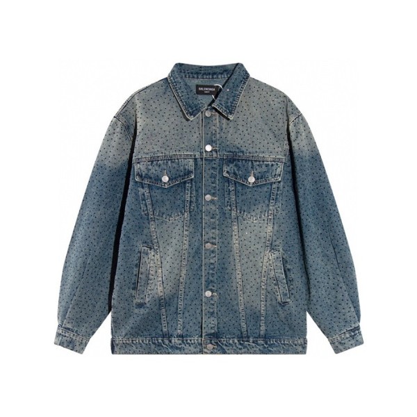 ✨발렌시아가 남성 블루 자켓 - Balenciaga Mens Blue Jackets - ba832x