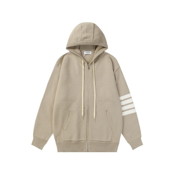 ✨톰브라운 남성 캐쥬얼 베이지 후드티 - Thom Browne Mens Beige Hoodie - to130x