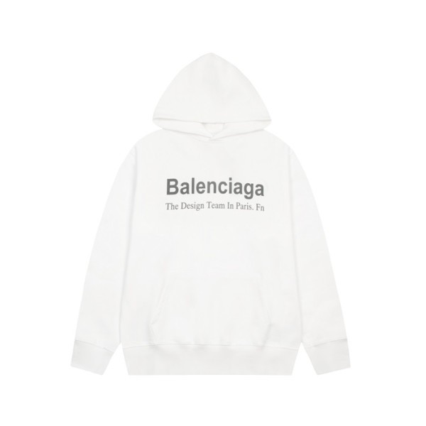 ✨발렌시아가 남성 아이보리 후드티 - Balenciaga Mens Ivory Hoodie - ba838x