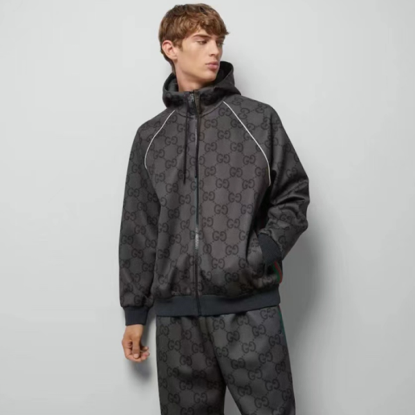 ✨구찌 남성 캐쥬얼 그레이 자켓 - Gucci Mens Gray Jackets - gu1129x