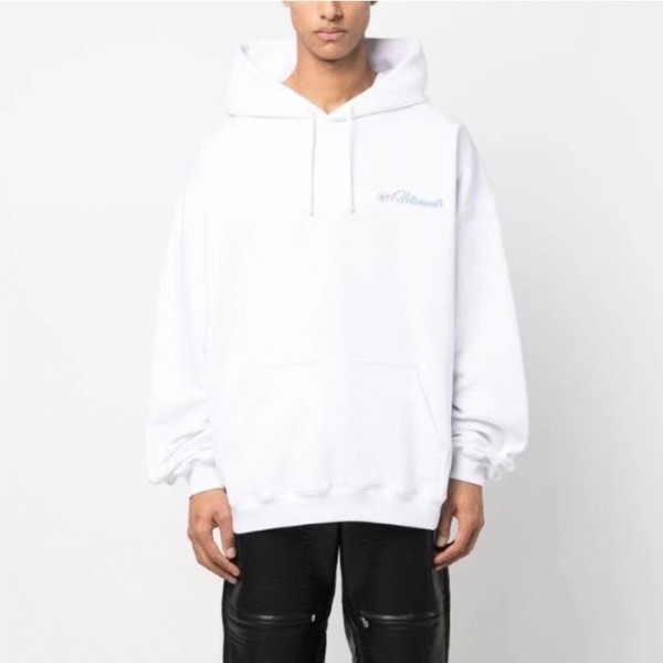 ✨베트멍 남성 화이트 후드티 - Vetements Mens White Hoodie - ve377x