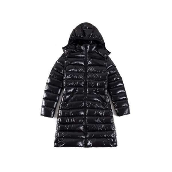 ✨몽클레어 여성 블랙 롱패딩 - Moncler Womens Black Down Padding - mo234x