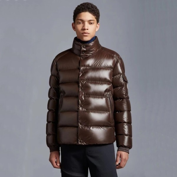 ✨몽클레어 남성 덕다운 브라운 패딩 - Moncler Mens Brown Padding - mo235x