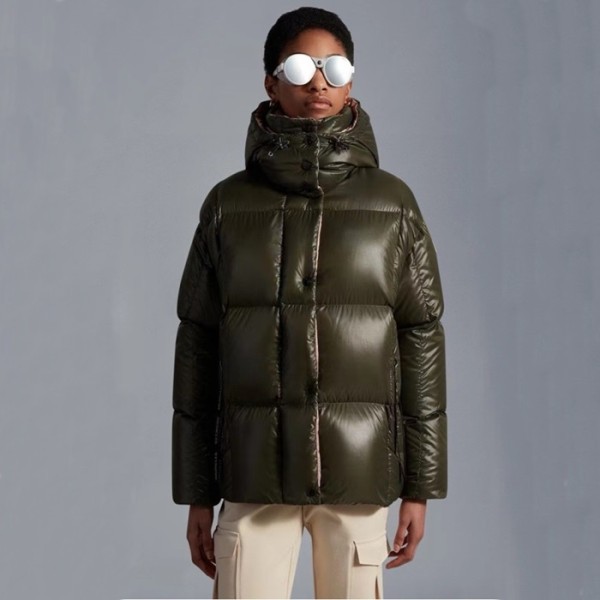 ✨몽클레어 여성 다크그린 패딩 - Moncler Womens Dark Green Down Padding - mo241x