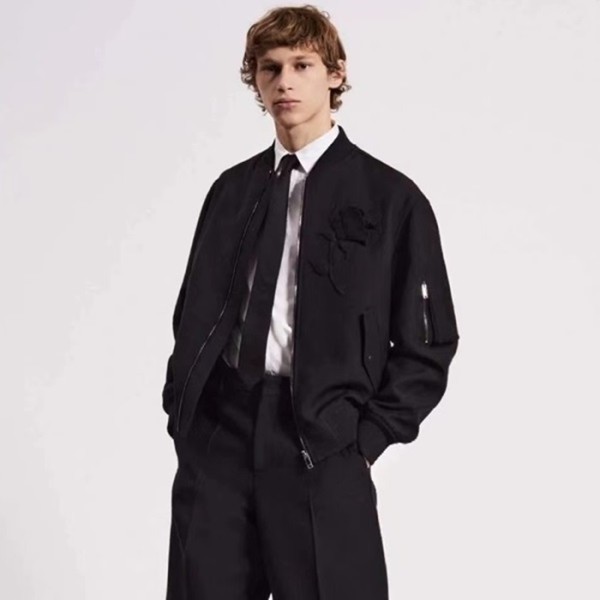 ✨발렌티노 남성 블랙 자켓 - Valentino Mens Black Jackets - val327x